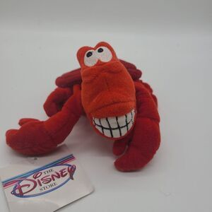 Disney Store 8" Beanbag Sebastion